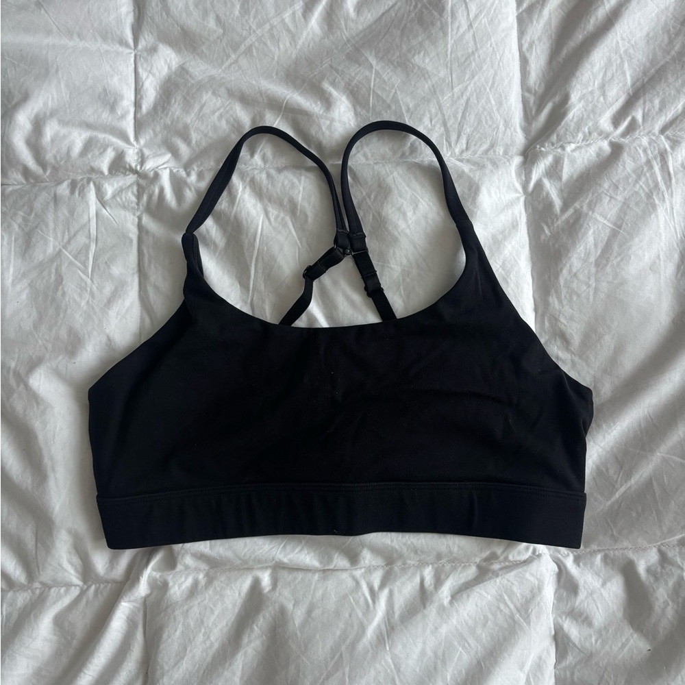 LSKD Black Women's Sports Bra (M)